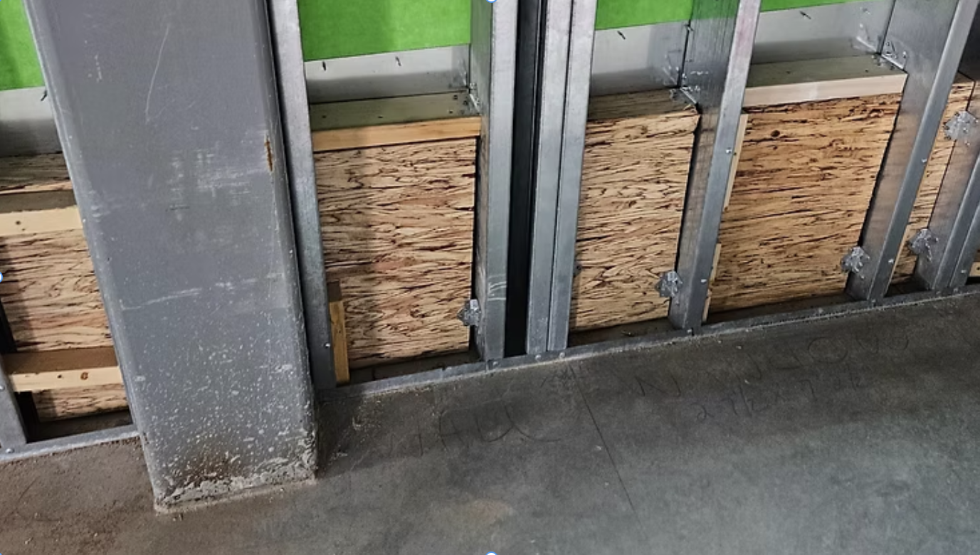 Brick Veneer Backing in a Wall